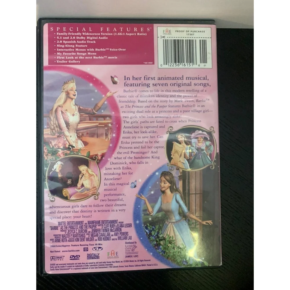 Lot of Barbie and Care Bears Movies